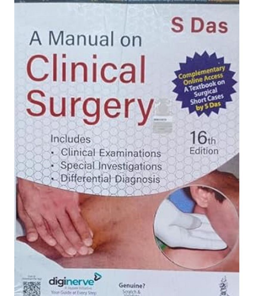     			A Manual On Clinical Surgery By S Das 16th Edition