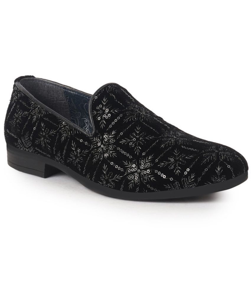     			Fausto Black Men's Mojaris