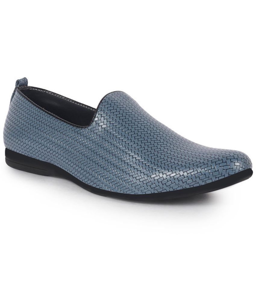     			Fausto Blue Men's Mojaris