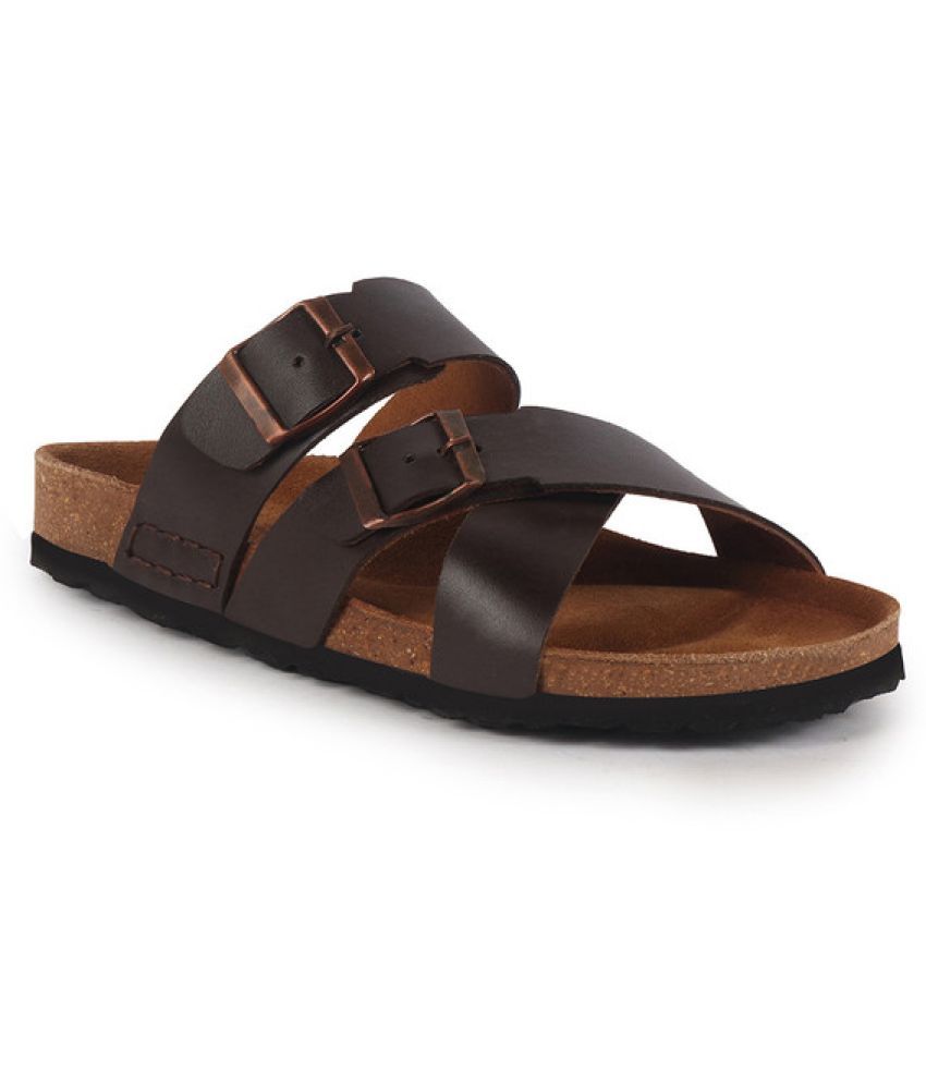     			Fausto - Brown Men's Sandals