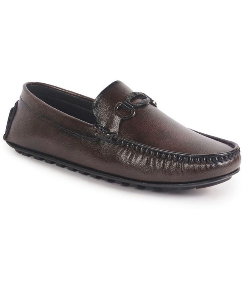     			Fausto Brown Men's Slip on