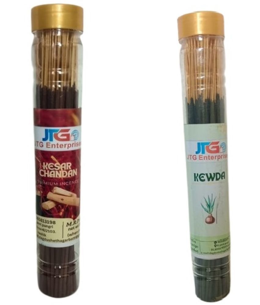     			JTG enterprises Incense Stick Lavender,Kewda,Natural,Kesar Chandan 200 gm ( Pack of 2 )