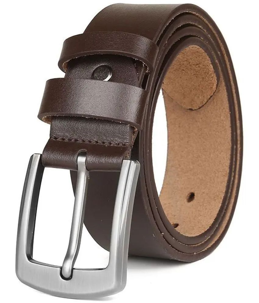     			THIBAULT - Brown 100% Leather Men's Casual Belt ( Pack of 1 )