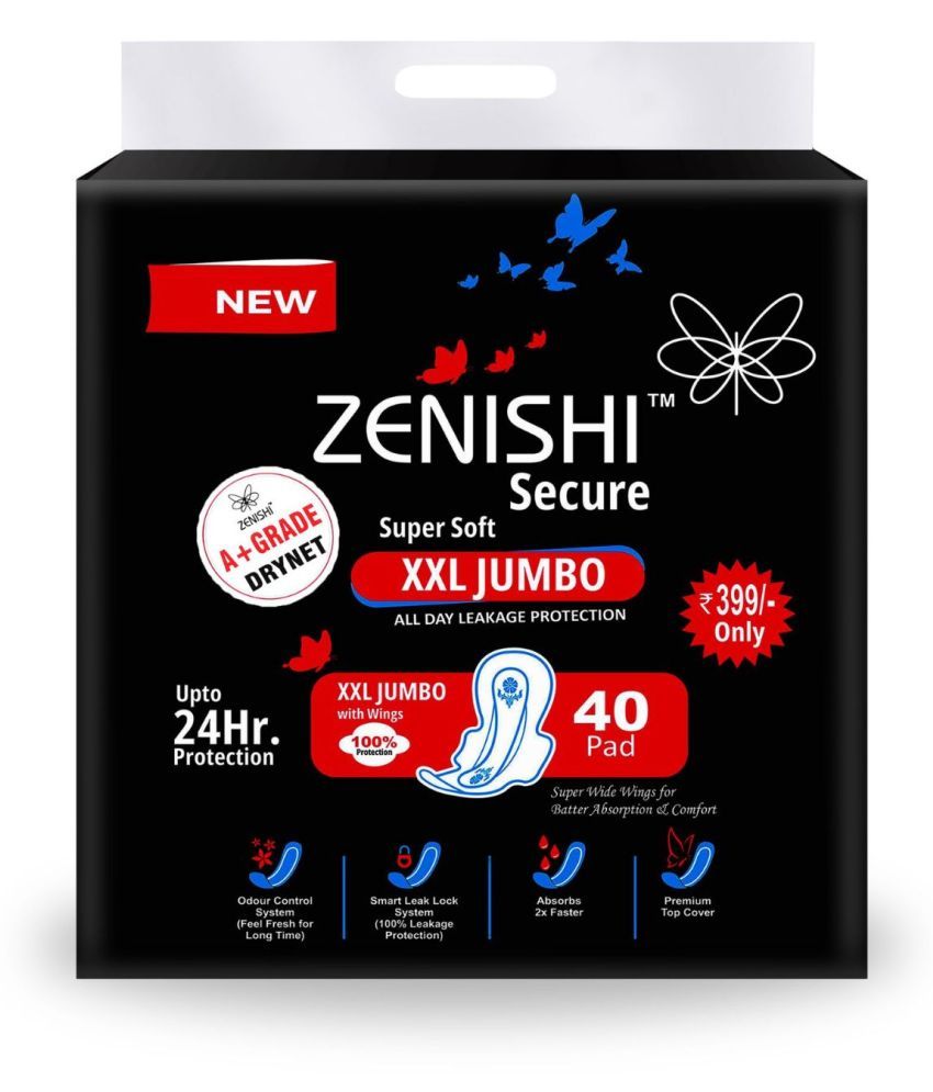     			ZENISHI Dry XXL Ultra Thin Sanitary Pad