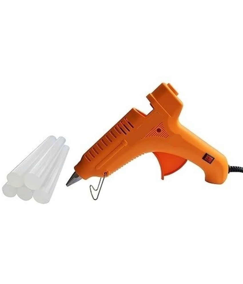     			freedy 40 Watt Corded Electric Hot Melt Glue Gun, Trigger Feed Without Glue Stick ( any randon colour will send )