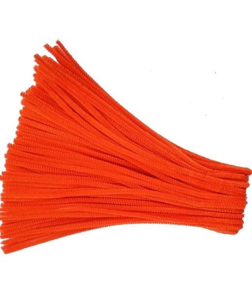     			freedy Pipe Cleaners Craft, Pipe Cleaners Chenille Stem Fuzzy Sticks Craft Supplies for flowers making, Home DIY (Orange, 100pc)