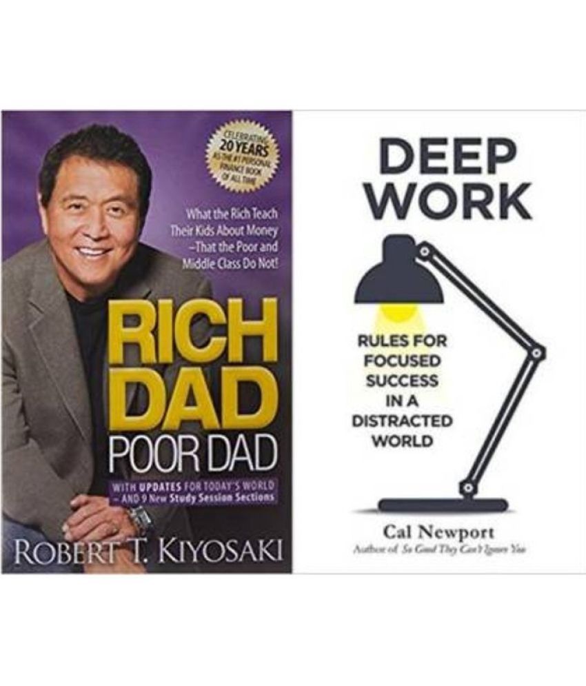     			Combo Of Rich Dad Poor Dad + Deep Work