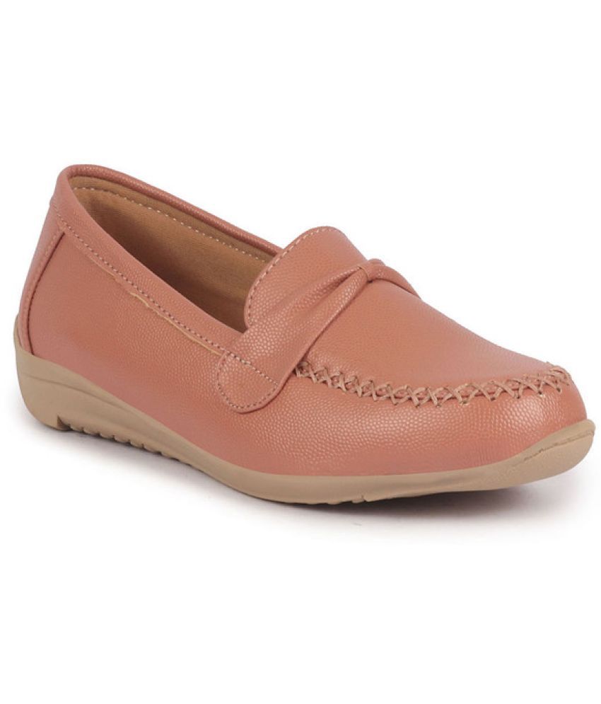     			Fausto Peach Women's Slip On