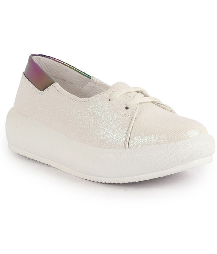     			Fausto White Women's Sneakers