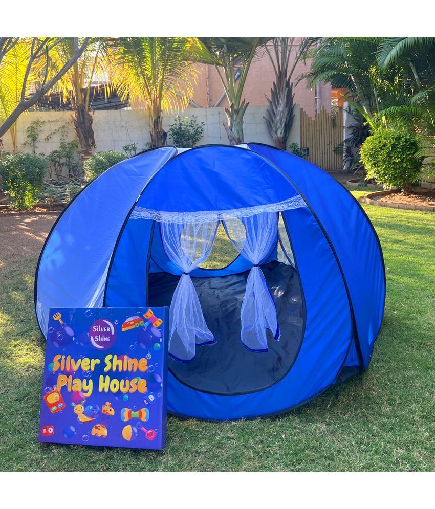     			Kids Star Tent Play House Patterns Foldable Popup for Boys & Girls