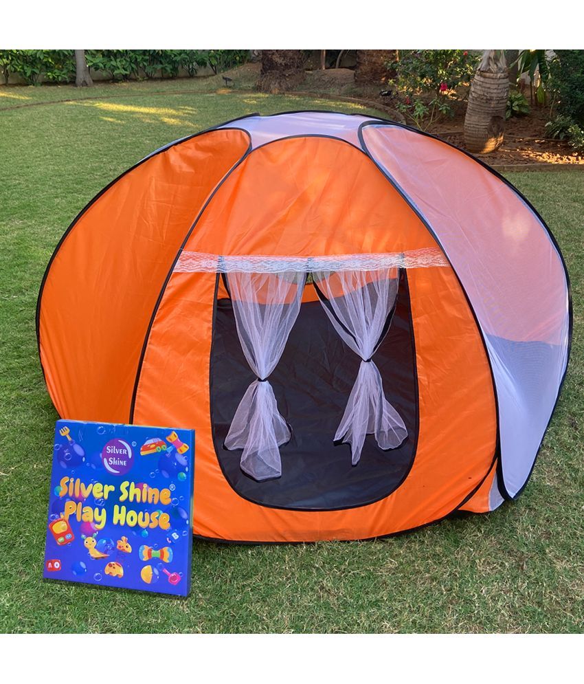     			Kids Star Tent Play House Patterns Foldable Popup for Boys & Girls