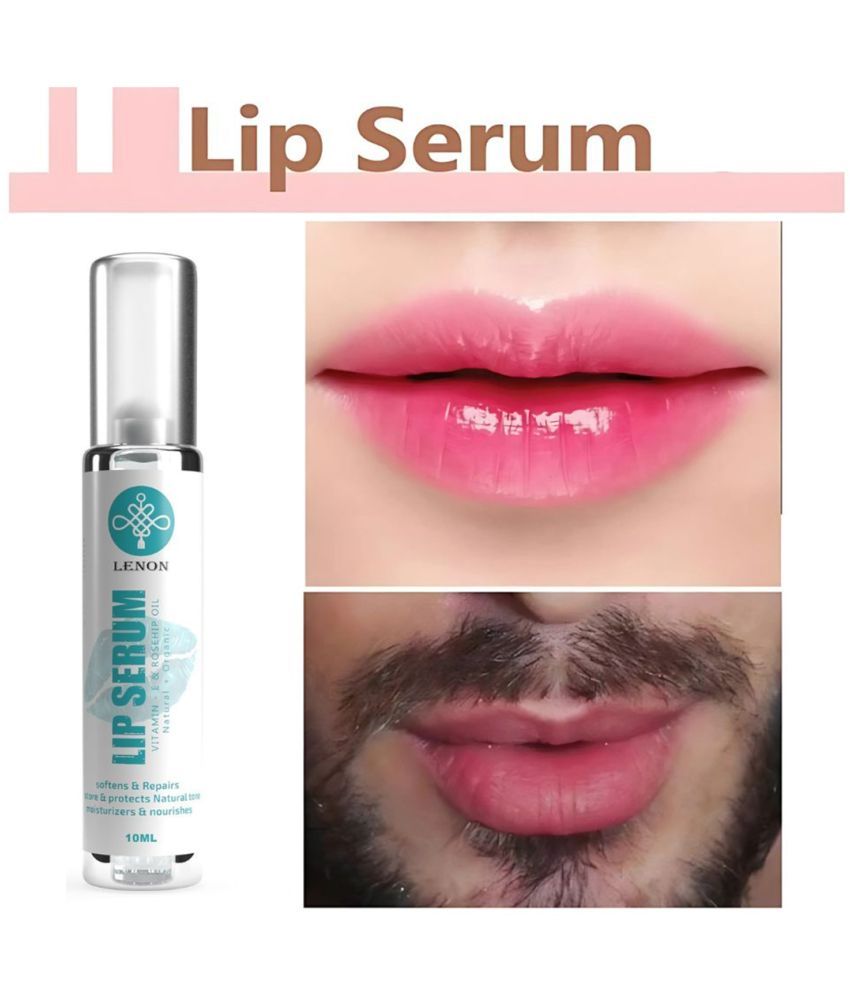     			Lenon Lip Serum With Vitamin-E, Rosehip Oil Lip Balm ( Pack of 1 )