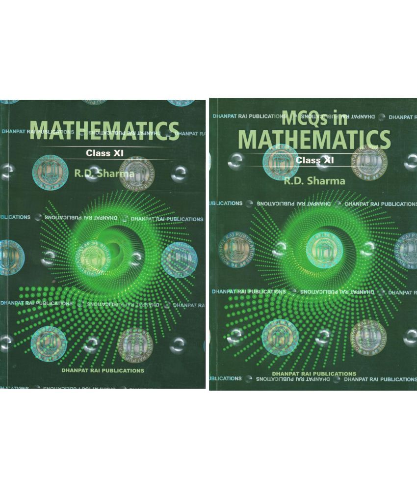     			Mathematics class 11th and MCQs - by R.D. Sharma (2024-25 Examination) Paperback