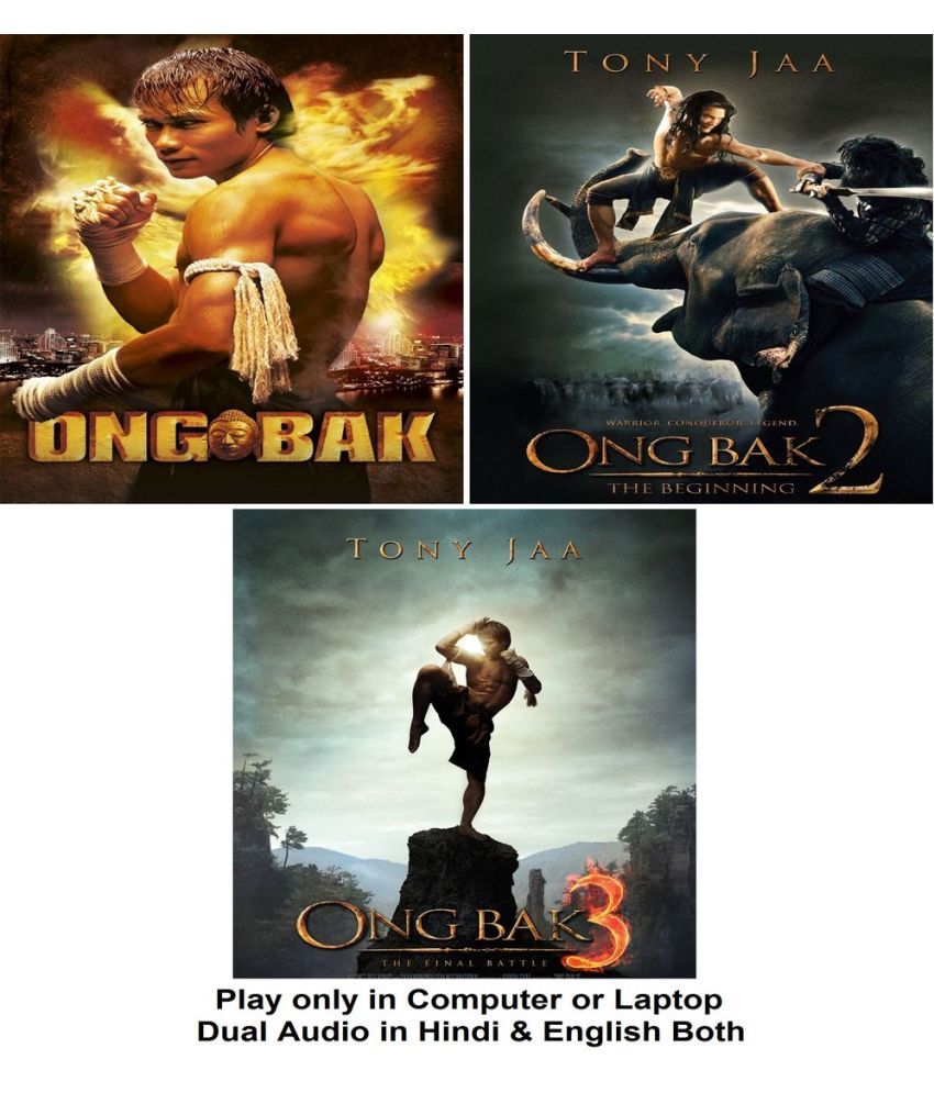     			Ong Bak 1,2,3 (3 Movies) in Hindi & English both play only in Computer or Laptop HD Quality without Poster