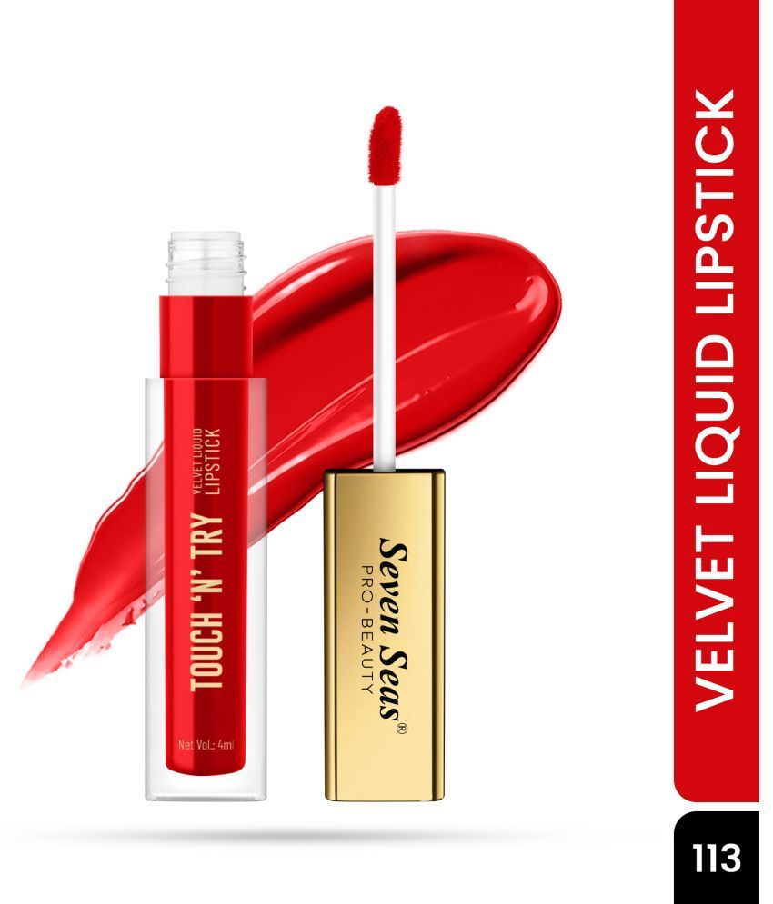     			Seven Seas Blood Red Matte Lipstick 4ml