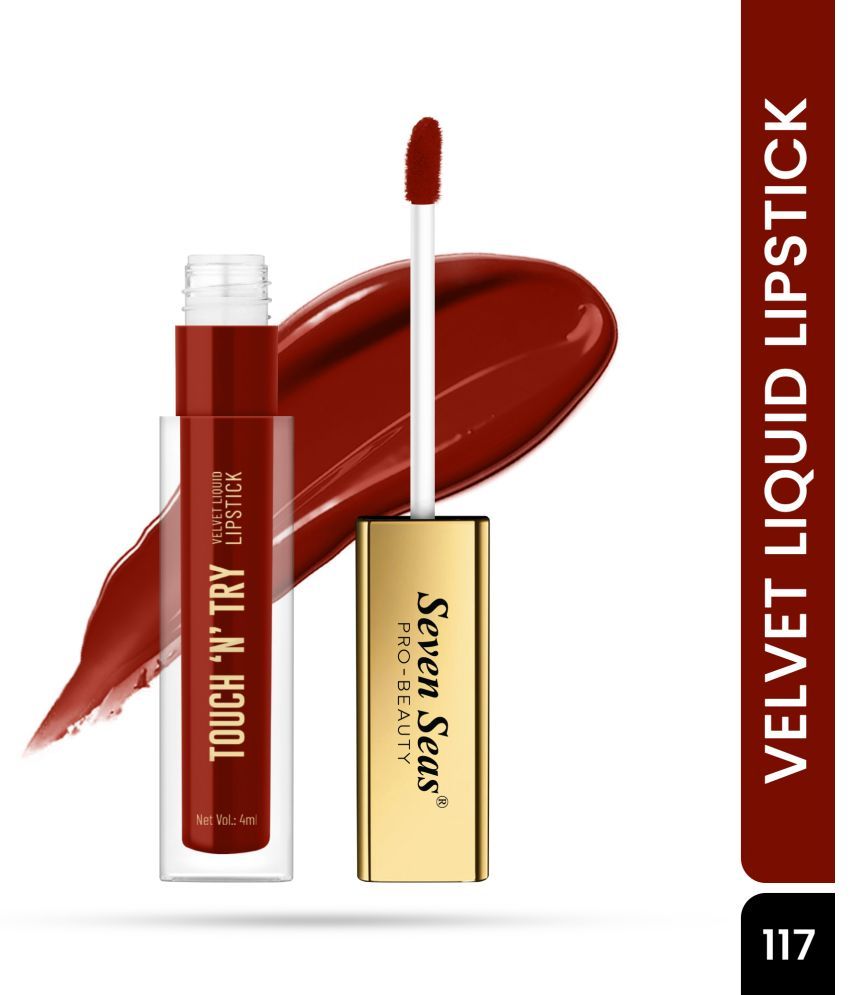     			Seven Seas Maroon Matte Lipstick 4ml