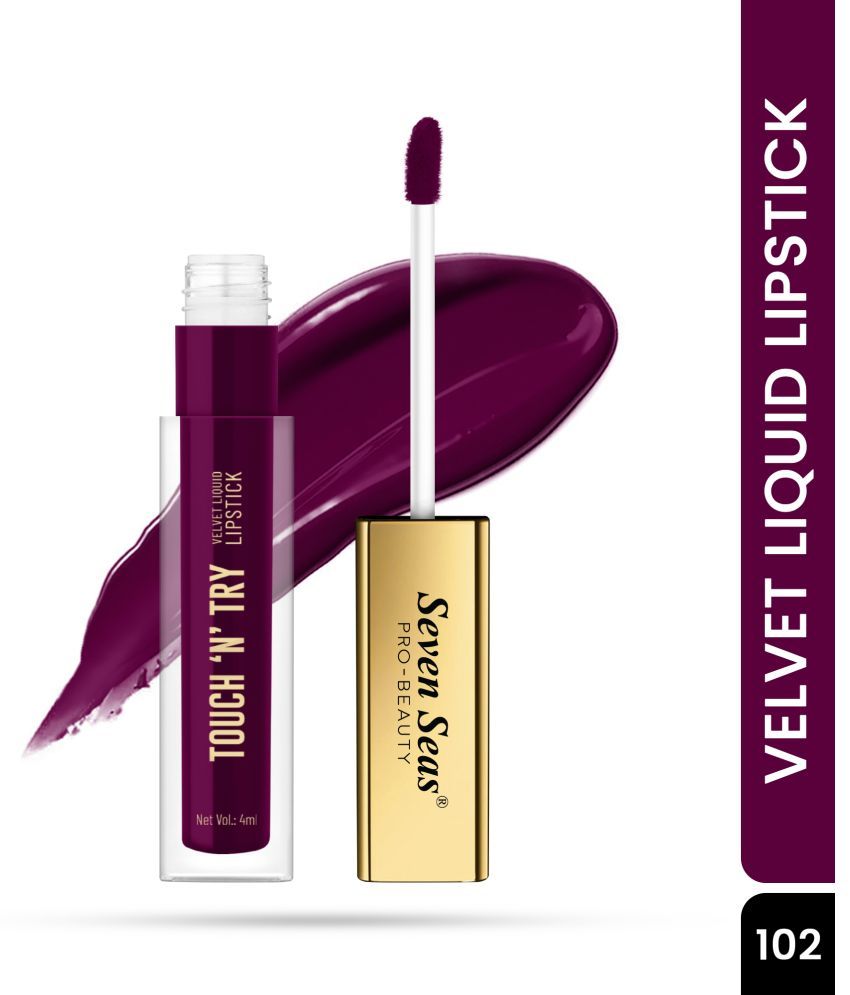     			Seven Seas Purple Matte Lipstick 4ml