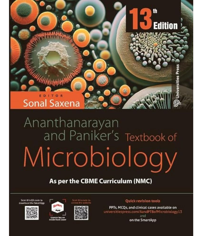     			Textbook of Microbiology, 13th Edition Paperback