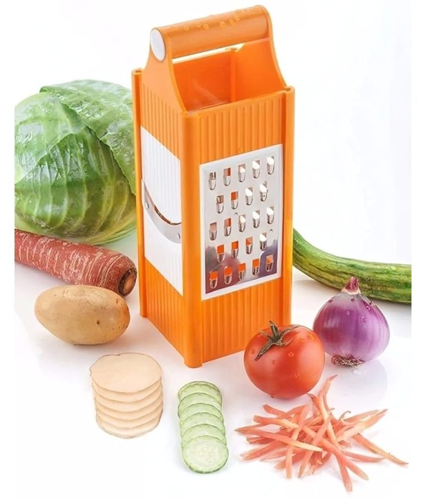     			dust n shine Stainless Steel Cheese Grater,Vegetable Grater,Slicer ( Pack of 1 ) - Multicolor