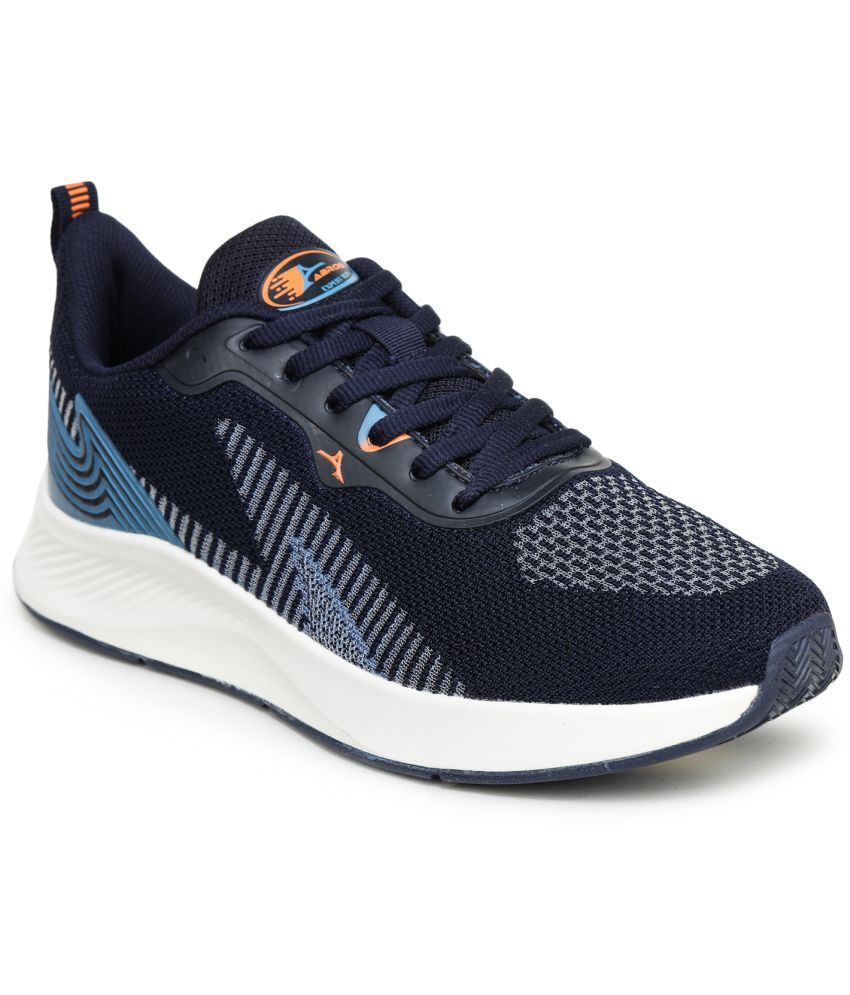     			Abros DAVI Navy Men's Sports Running Shoes