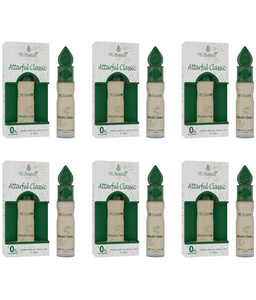     			Al-Nuaim Cool Water Non- Alcoholic Miniature Attar ( Pack of 6 )