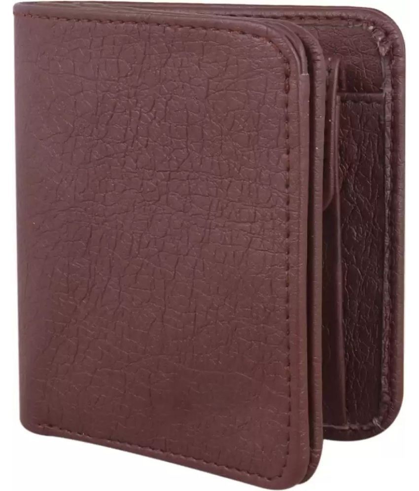     			Classic World PU Printed Men's RFID Wallet With 5 Slots For Card ( Maroon , Pack of 1 )