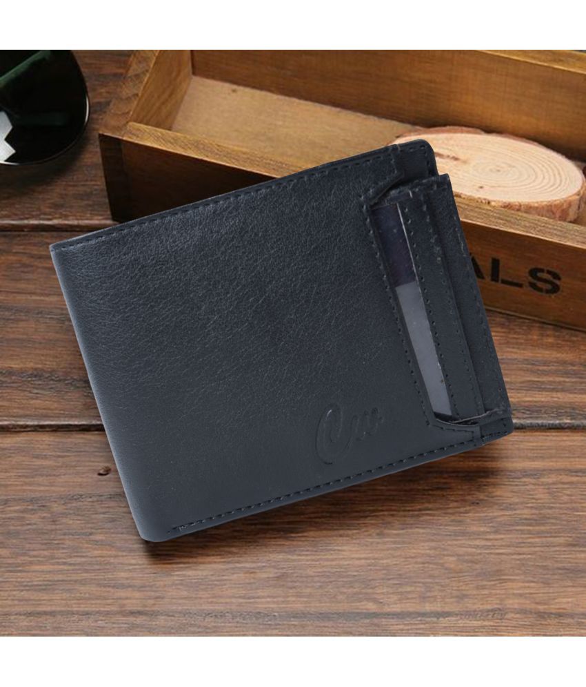     			Classic World PU Solid Men's RFID Wallet With 5 Slots For Card ( Black , Pack of 1 )