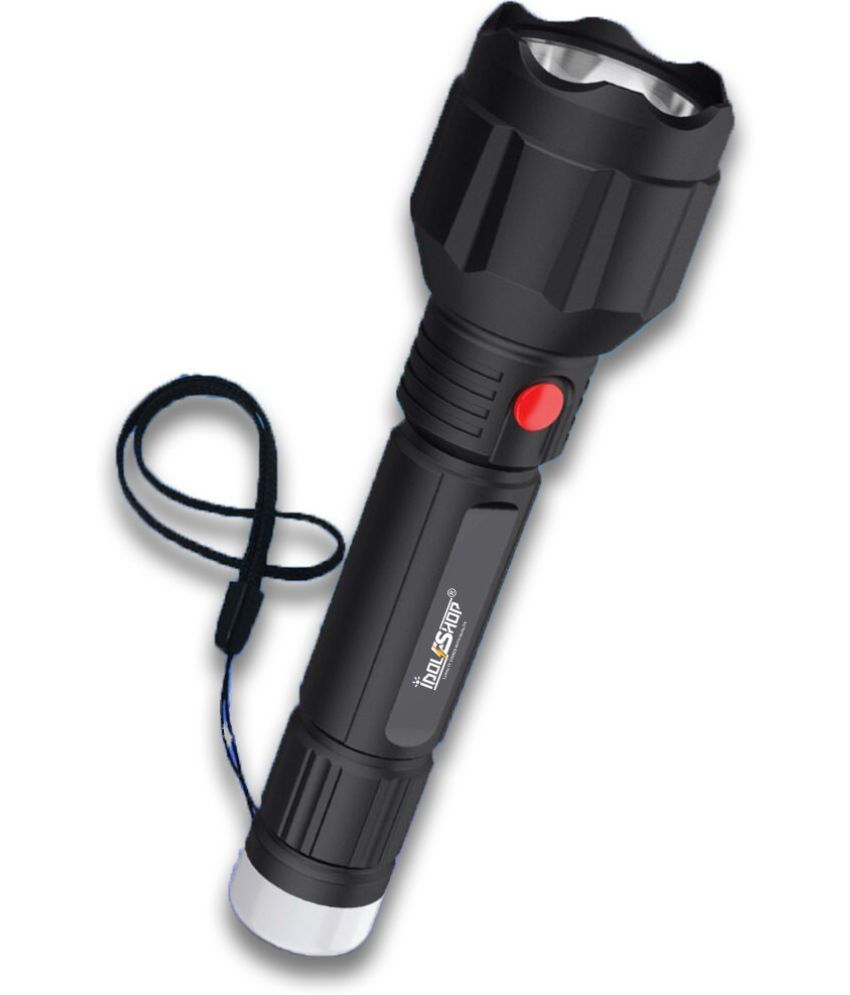     			IDOLESHOP - 20W Rechargeable Flashlight Torch ( Pack of 1 )