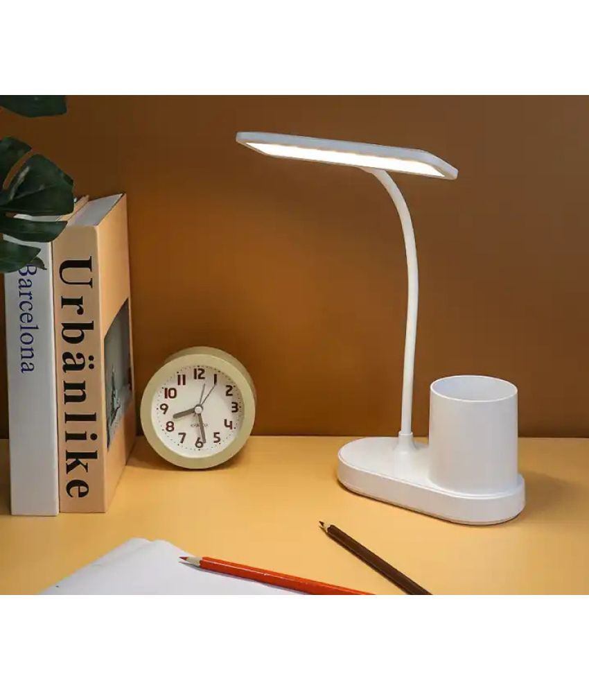     			IDOLESHOP White Table Lamp ( Pack of 1 )