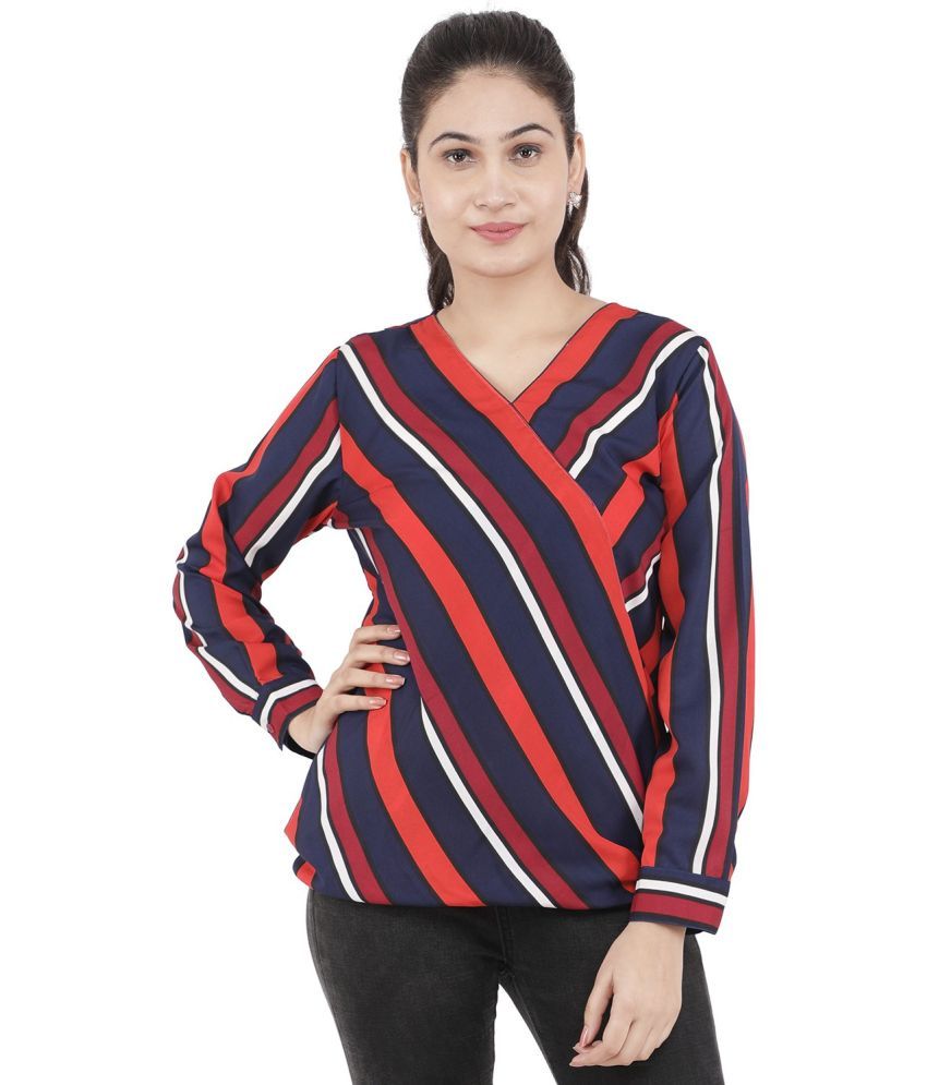     			Kulfi Multicolor Polyester Women's Regular Top ( Pack of 1 )