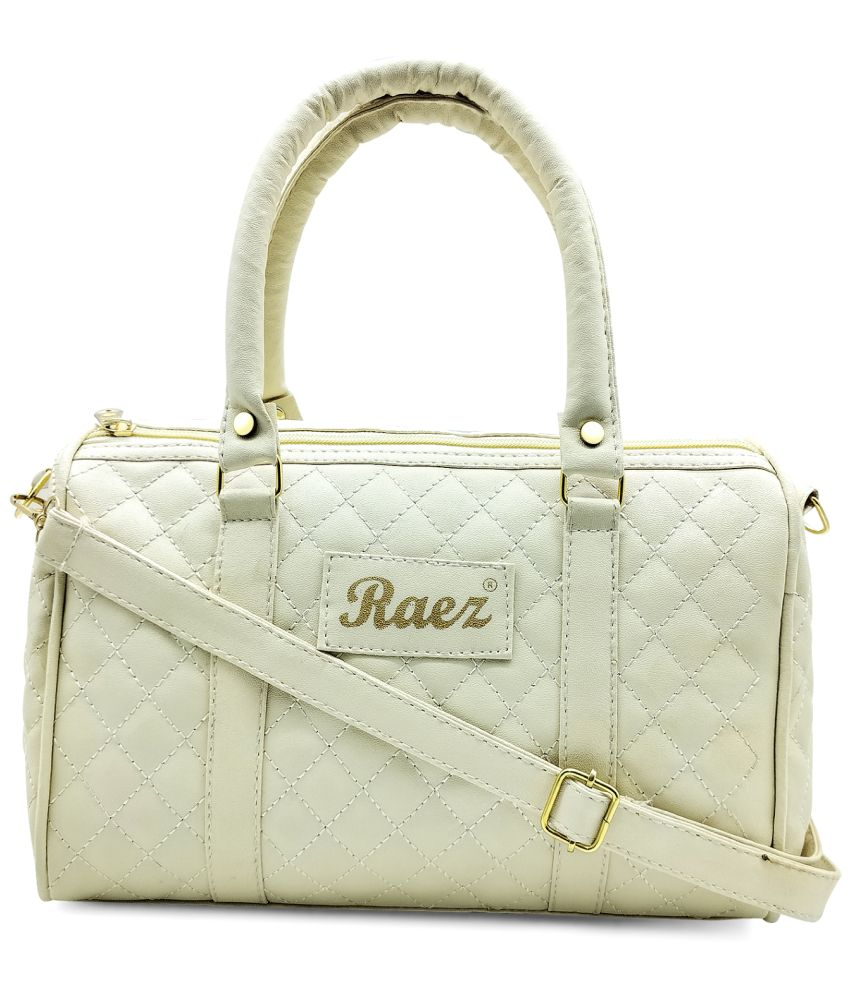     			Raez Shoulder Bag PU Set of 1 ( Cream )