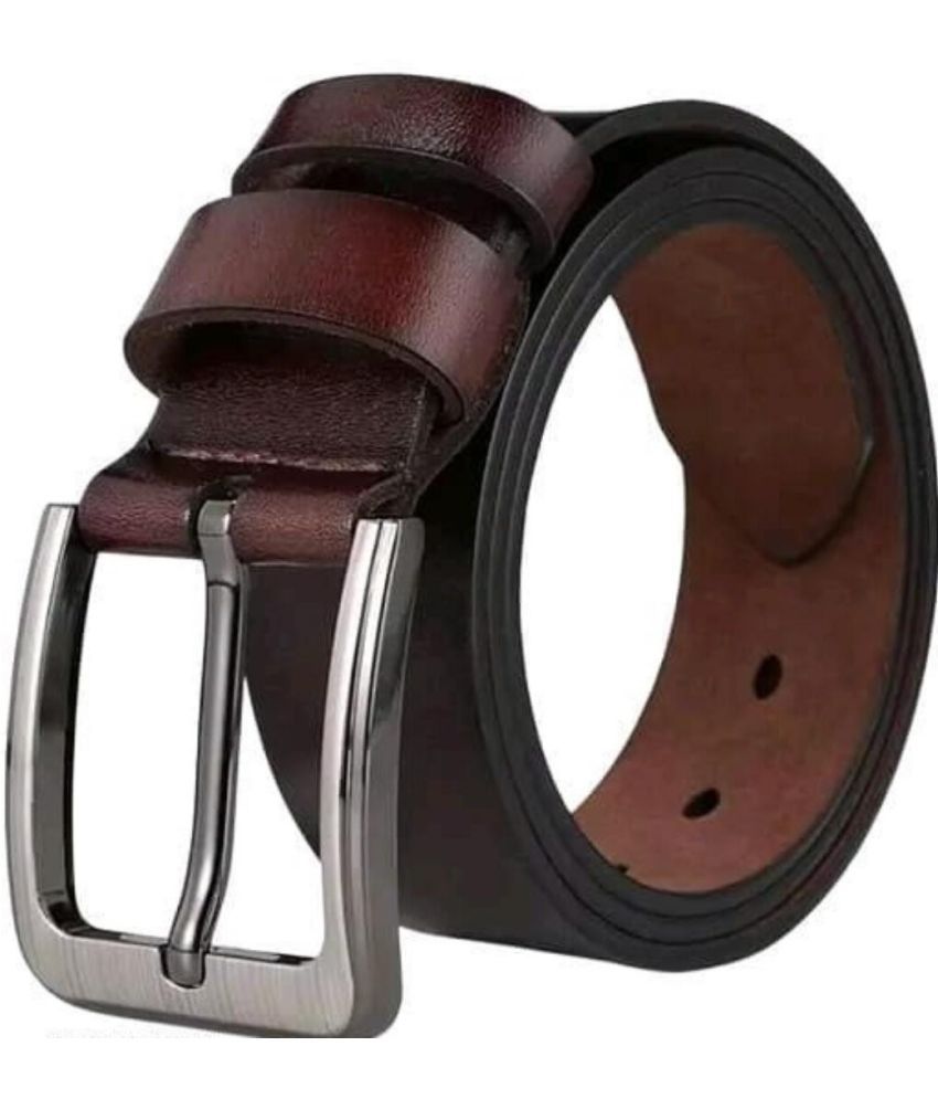     			Classic World - Brown Synthetic Men's Formal Belt ( Pack of 1 )