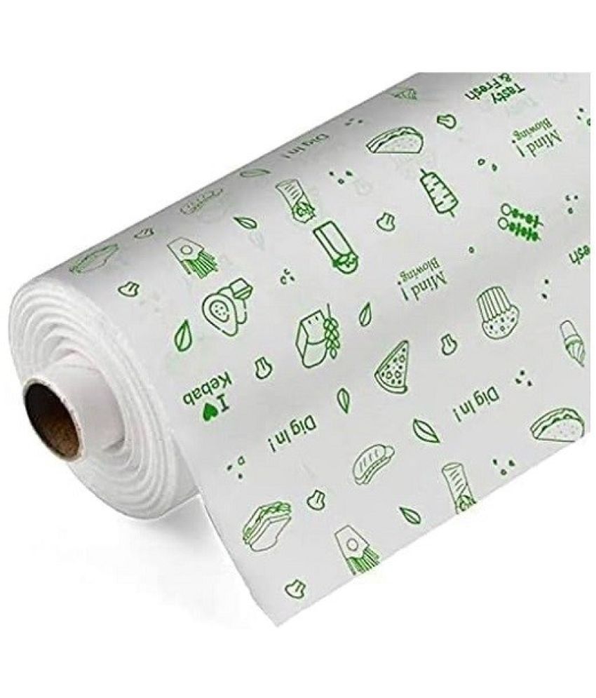     			Eclet 25 Meter Food WRAP Multipurpose Food Wrapping Paper Premium Non-Stick Butter Wrapping Paper. Food Wrapping Paper, Re-heatable Non Stick Paper, Parchment Paper