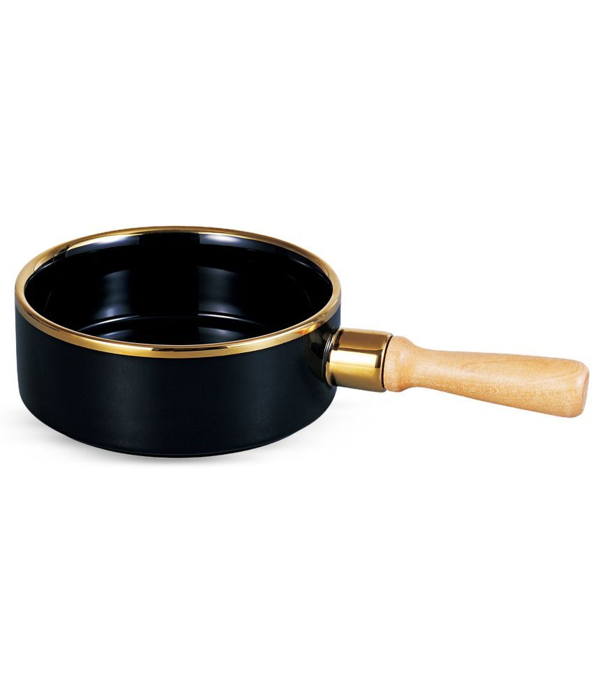     			Homeberry Saucepan Ceramic Ceramic Sauce Pan Induction Bottom without Lid mm Thickness 25 cm Diameter 0.5 Ltr