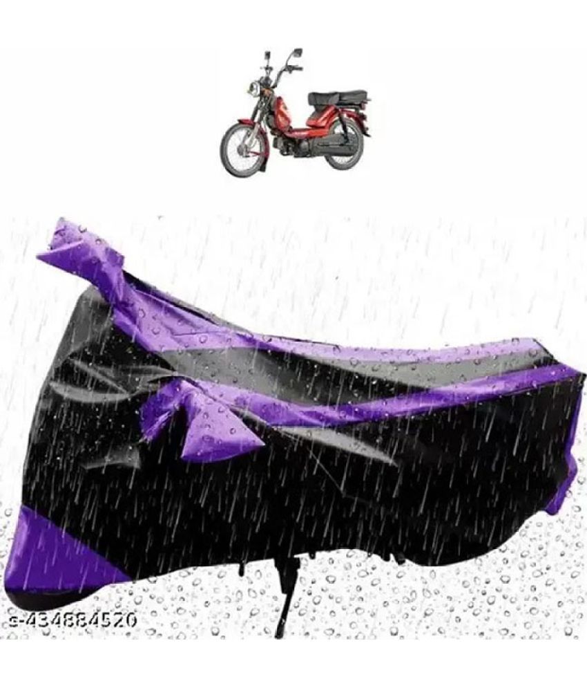     			RONISH Bike Body Cover for TVS TVS XL 100 Heavy Duty ( Pack of 1 ) , Purple