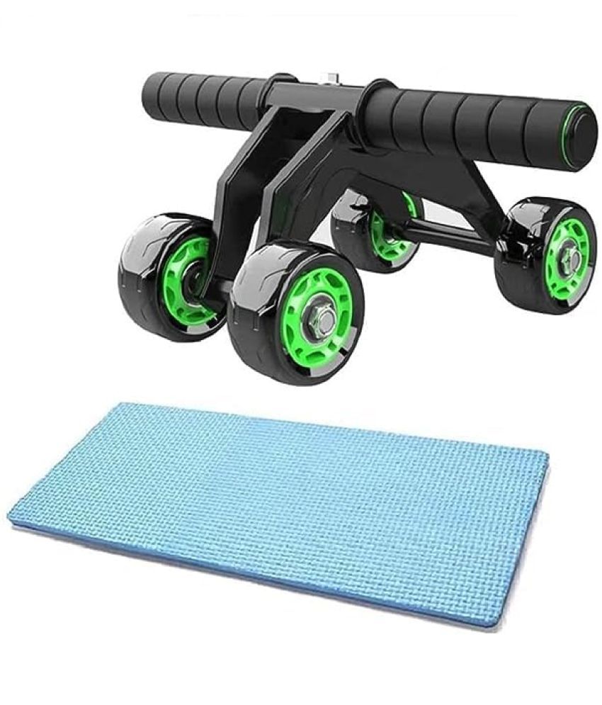     			AB Roller Exerciser | 4 Wheel AB Roller | Abdominal Muscle Wheel | Abdominal Exerciser | Gym Equipment | Fitness Accessories | Home Workout |