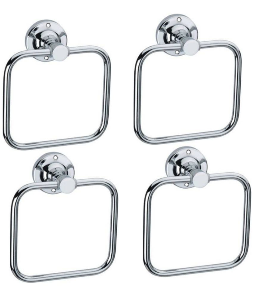     			COSVIT - Towel Hanger Steel Square– 4pcs