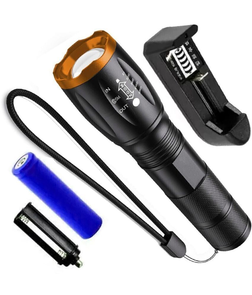     			CRS - 2W Rechargeable Flashlight Torch ( Pack of 1 )