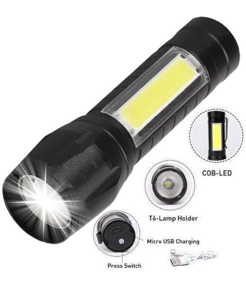     			CRS 5W Black Emergency Light ( Pack of 1 )