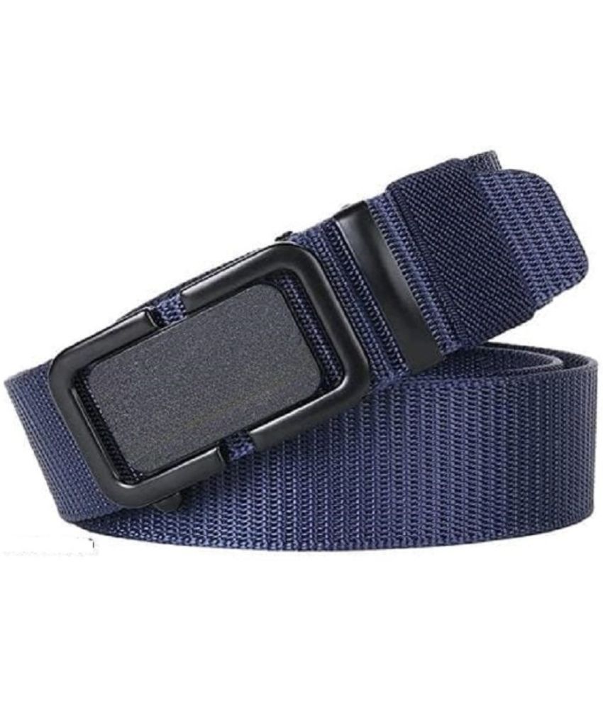     			Classic World - Blue Nylon Men's Casual Belt ( Pack of 1 )