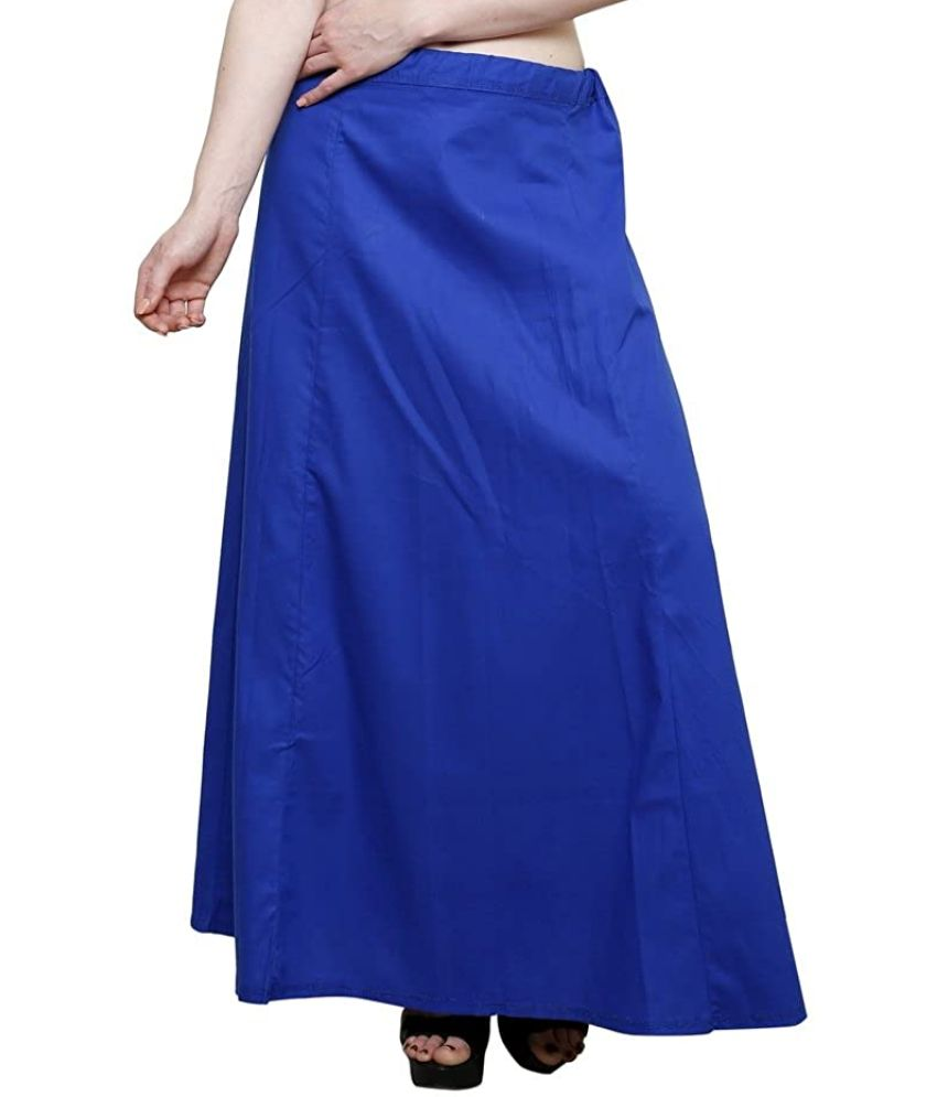     			D1 DIFFERENT ONE Blue Cotton Petticoat - Single