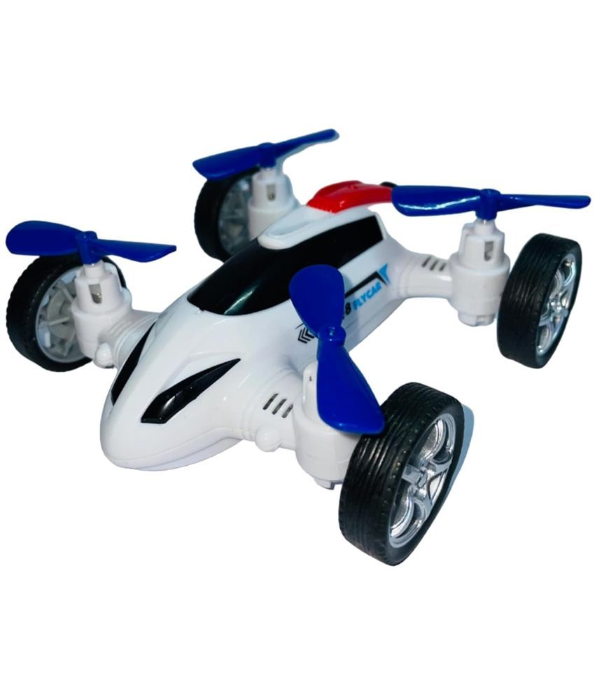     			Friction Powered Kids Drone Car Toy, Look Like a Drone Pack of 1 (Multicolor)