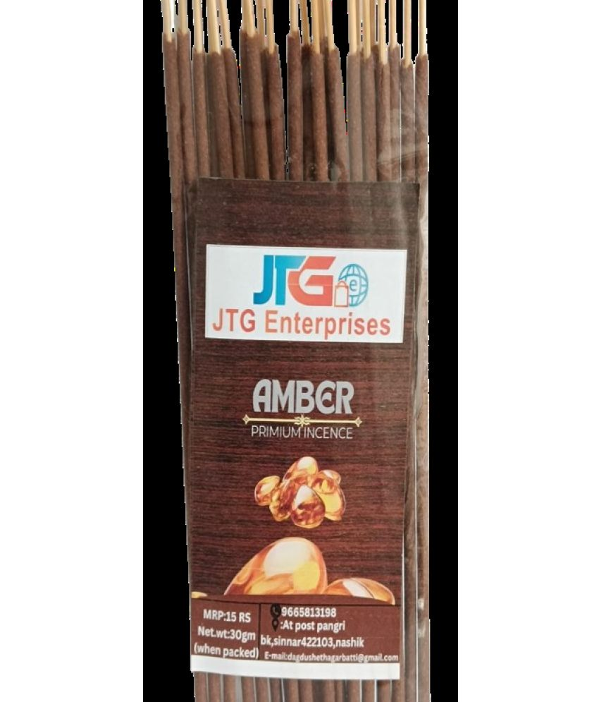     			JTG enterprises Incense Stick Amber 450 gm ( Pack of 15 )