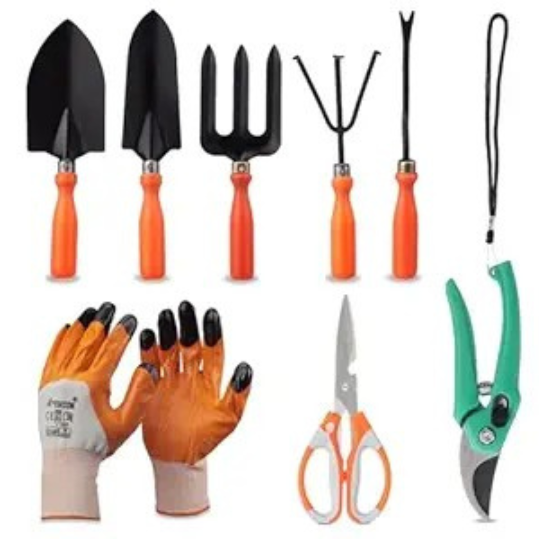     			Kadio Garden Tool Set ( More than 7 )