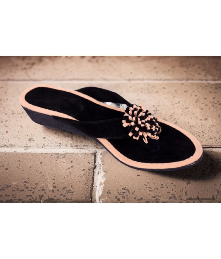     			PM Traders Black Women's Flats