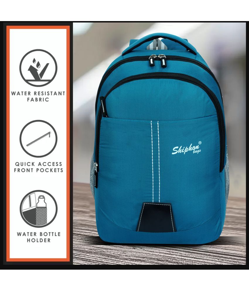     			SHIPHON 35 Ltrs Polyester Backpack *For Boys & Girls ( Blue )