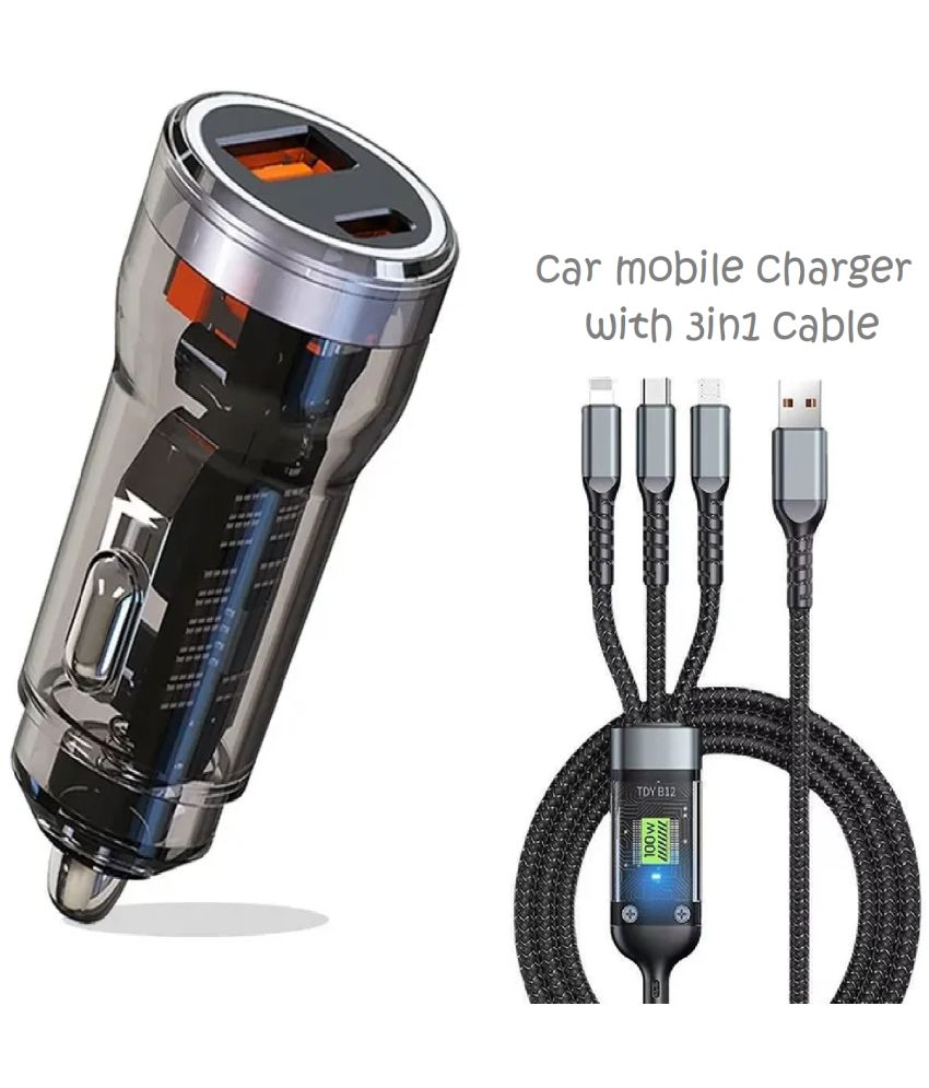     			UniBoss Car Mobile Charger 40W Fast Charging Black