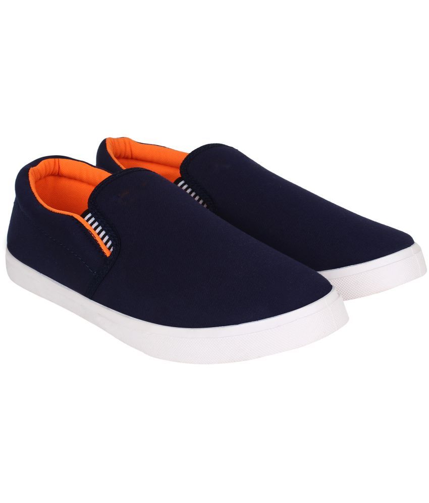     			Bersache Orange Men's Slip on