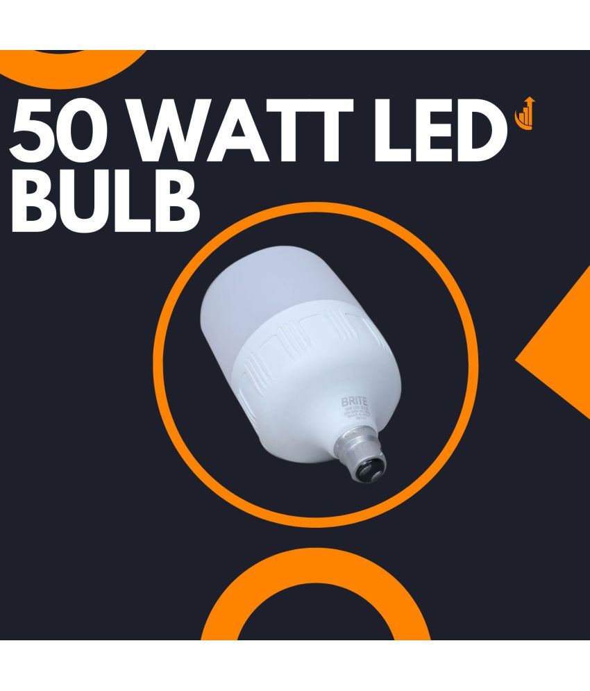     			Brite 50W Cool Day Light LED Bulb ( Single Pack )