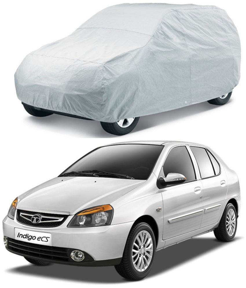     			CARNEST Car Body Cover for Tata Indigo [2005-2009] Without Mirror Pocket ( Pack of 1 ) , Silver